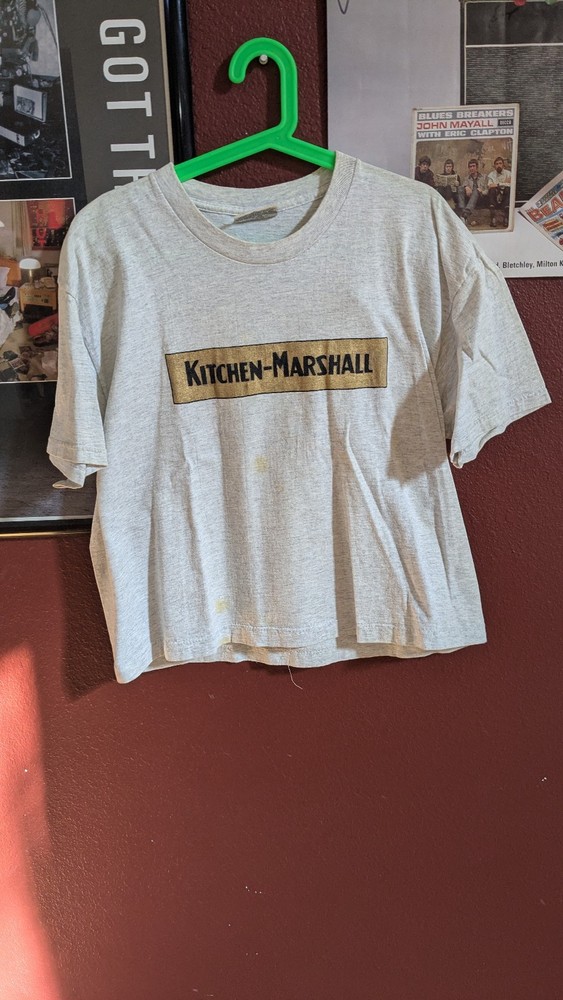 Custom-made ’90s Vintage Kitchen-Marshall ( Marshall amplifier) t-shirt