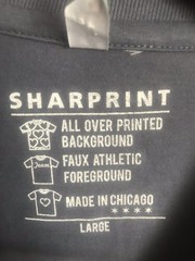 CHICAGO STARS Background Printed SHARPRINT DISTRICT THREADS Graphic T-Shirt L