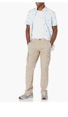 Goodthreads Men’s Slim-Fit Short-Sleeve Printed Poplin Shirt, Popsicle, Small