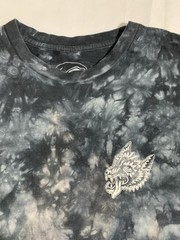Lurking Class Sketchy Tank T Shirt Mens Medium Gray Tie Dye Back Graphic