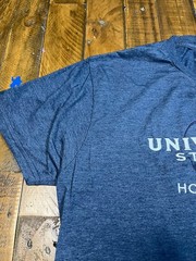Universal Studios Hollywood Official Embroidered Graphic T Shirt XL Gray