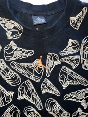 Air Jordan 5 Blue T-Shirt Basketball Print size XXXL 3x Brand