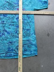 Vintage 90’s Disney Blizzard Beach All-Over Print Tie-dye Blue Size XL