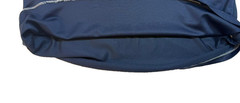Nike Men’s Navy Blue Dri-FIT Short Sleeve T-Shirt White Swoosh Logo Size L