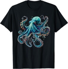 Cool blue octopus T-Shirt