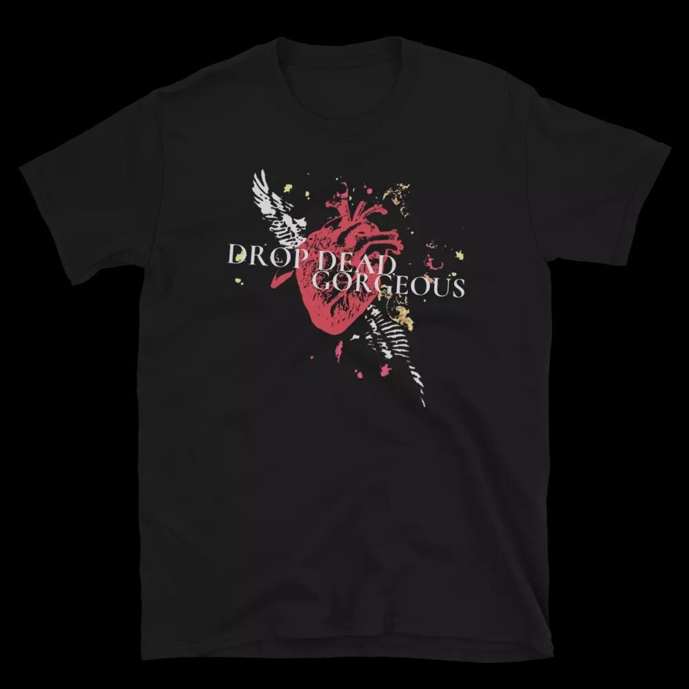 DROP DEAD, GORGEOUS Anatomical Heart Wing T Shirt Full Size S-5XL BT704
