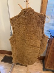 Patagonia Los Gatos Men’s M Brown Full Zip Vest with Pockets, Logo