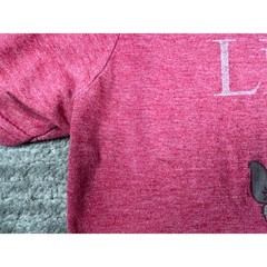 Disney T-Shirt Unisex Medium Red The Lion King Graphic Crew Neck Heathered Tee