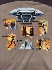 Star Wars Coruscant Tee Long Sleeve Disney Parks Galaxy’s Edge Sz Lg New