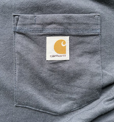 Carhartt Force 1/4-Zip Mock Neck Long Sleeve Shirt Navy Blue • Men’s 4XL