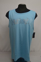 NEW Hurley Men’s Blue Graphic Tank Top Size MED