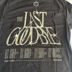 Odesza The Last Goodbye Tour T Shirt Black EDM Concert Merch T Shirt Fits Small