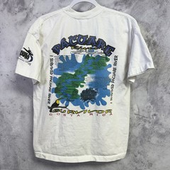 Vtg Paddle Hard Pepe Costa Rica T Shirt Mens L Pacuare River White Water Rafting