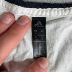 Adidas Mens L Lot of 6 Graphic T-Shirts Tank Top Black White Grey Red Active