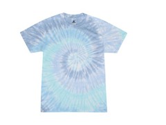 Multi-Color Lagoon Tie Dye T-Shirts Adult & Kids Sizes Cotton Colortone