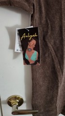 Aaliyah Greatest Hits 1996 Brown Graphic T-Shirt Distressed-Washed Look Size L
