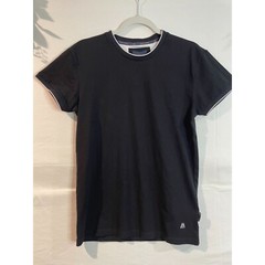 Marc Asher Men’s Black T-Shirt S 95% Cotton 5% Spandex Crew Neck Short Sleeve