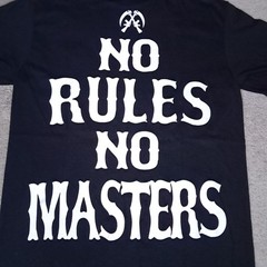 Y2k Sons Of Anarchy SOA T-shirt Mens Small “No Rules No Masters” Samcro Reaper