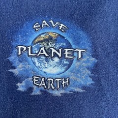 VTG Nature T-Shirt Sweatshirt Men L / XL Black Blue Lot Aztec Dogs Earth 80s 90s