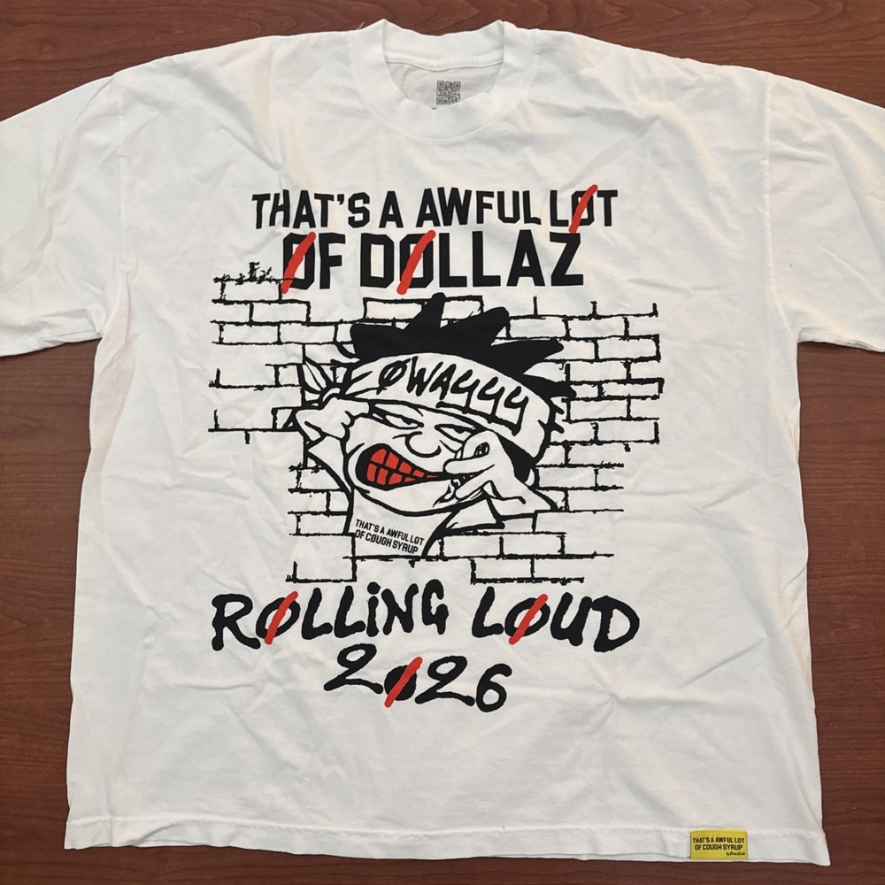 That’s A Awful Lot Of Cough Syrup by Desto Dubb Rolling Loud 2026 XXL Brand New