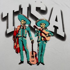 Headgear Classics Shirt Mens XL Mariachi Skeleton Graphic Nostalgia Streetwear