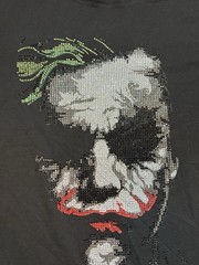 Bourgeois Avenue Paris Shirt Joker Heath Ledger Rhinestone Men’s XL