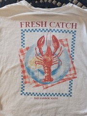 Wild Fable Target Vtg Inspired Lobster Shack 1996 GraphicTee Oversized Sm Medium