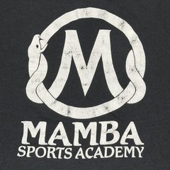 Mamba Sports Academy Shirt Mens XL Black Graphic Basketball Tee Logo
