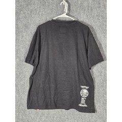 The Daily Grind Not Guilty Newspaper Graphic Black T Shirt Men’s Sz L Casual