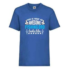 Fishing Awesome Fishing Dad Humour Novelty T Shirt Various Colours And Sizes
