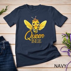 Queen Bee Crown Honey Bee Hive Gift T-Shirt Unisex T-shirt