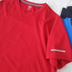 Lot of 4 Assorted Size M 38-40 Multi Brand Dry Fit Short Sleeve Shirt Men’s