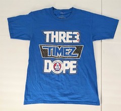 ORGINAL RUFNEK THREE TIMES DOPE SHIRT HIP HOP RAP STREETWEAR SMALL
