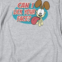 Garfield Question Licensed Adult Unisex T-Shirt Regular Fit Tee SM-3X