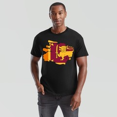 Sri Lanka Flag Travel Mens T-Shirt National Heritage