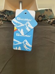 MAGCOMSEN Men’s Tactical Military 1/4 Zip Camo Long Sleeve Shirt Men’s XL Green