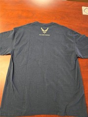 .= 7.62 Design Battlespace T-Shirt Air Force XL Preshrunk Cotton Designed in USA