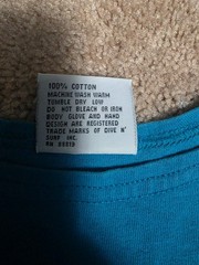 Vintage Body Glove Shirt Men’s Extra Large XL Teal Tank Top Beach 100% Cotton