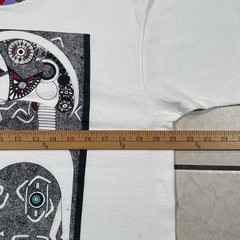 Vintage Art Rebecca L.G. Prescott Adje Designs Hand Etched Hand Painted T Shirt