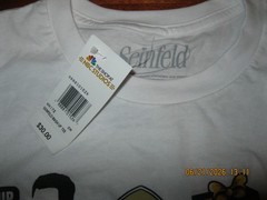 NWT SEINFELD Soup Nazi AND OTHERS T-shirt NBC Studios Mens TV Show Shirt SZ SM
