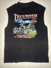 Vintage Genuine Harley Davidson Sleeveless T-Shirt’s Lot Of 6 All Size Large