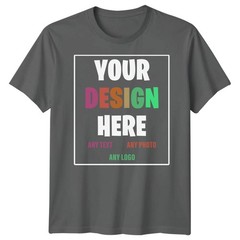 Custom Personalized T-Shirt – Your Design Here – Any Text Photo Logo Unisex Tee