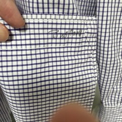 Ralph Lauren BLAKE XL BD Shirt Oversize Plaid For 14Y+ Japan