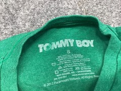 Tommy Boy T Shirt Mens Small Green I’ve Got Cat Like Speed Reflexes Graphic