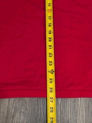 Vintage Hanes Shirt Mens XL Heavyweight 50/50 Red Blank Single Stitch 90s Y2K