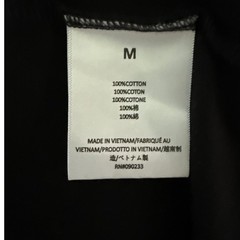 Essentials Fear Of God Cotton Logo Applique T-Shirt Black Size Medium