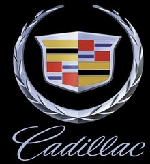 Caddillac Logo Car Black T-Shirt -806