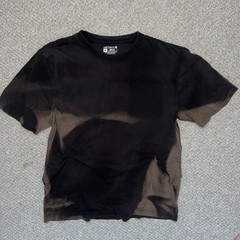 Sun faded & Distressed Carhartt Black Tee shirt (no pocket)