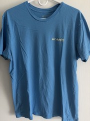 Columbia Men’s logo graphic tshirt lot of 6 size large fishing hiking