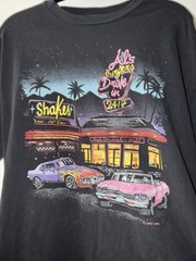 Black J. Galt Al’s Burgers Drive In T-Shirt Size L